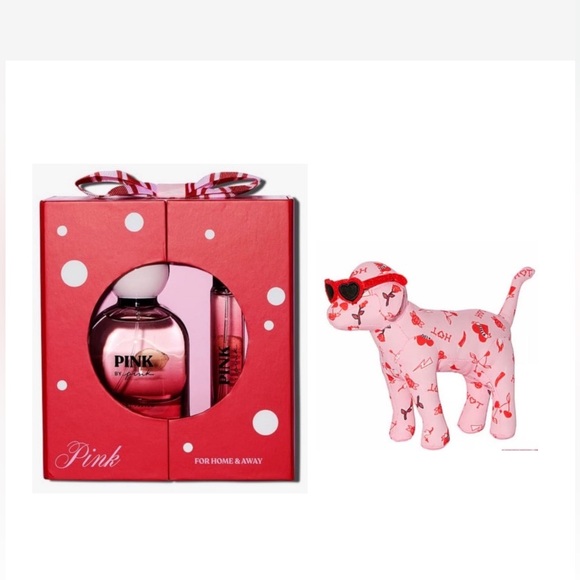 PINK Victoria's Secret Other - PINK Victoria's Secret Fragrance Set with Dog
